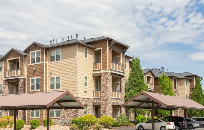 Carports at San Moritz