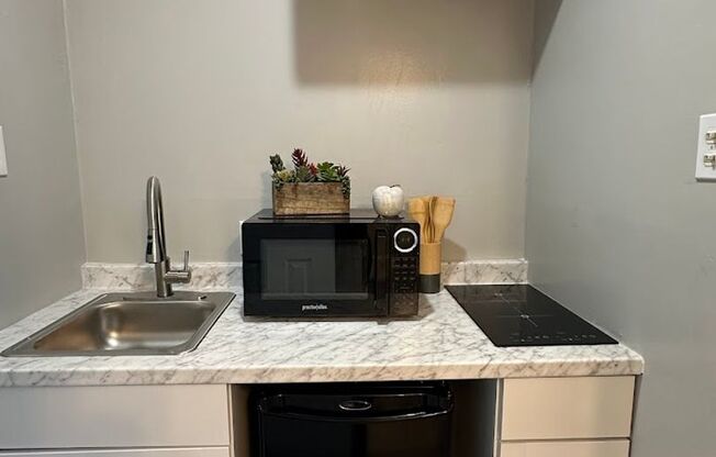 Clean, updated unit with utilities included -Affordable living without a Roomate!