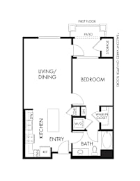 1 bed, 1 bath, 759 sqft, $2,535