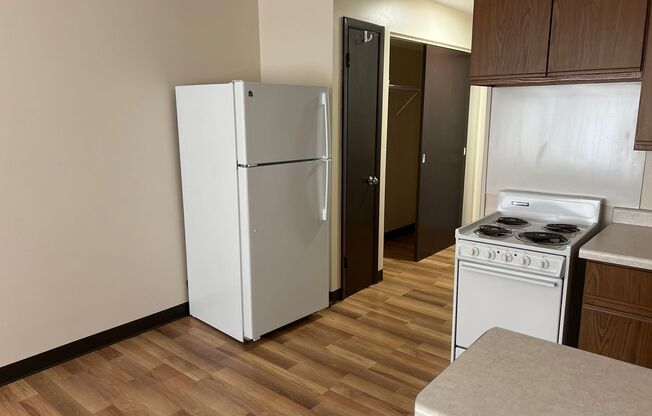 Studio, 1 bath, 525 sqft, $695, Unit 107