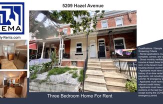 Picturesque 3 Bedroom Row Home for Rent w/ Central Air! (West Philadelphia)