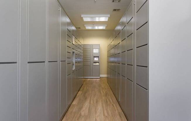 24 Hour Package Lockers at Greenfield Village, California