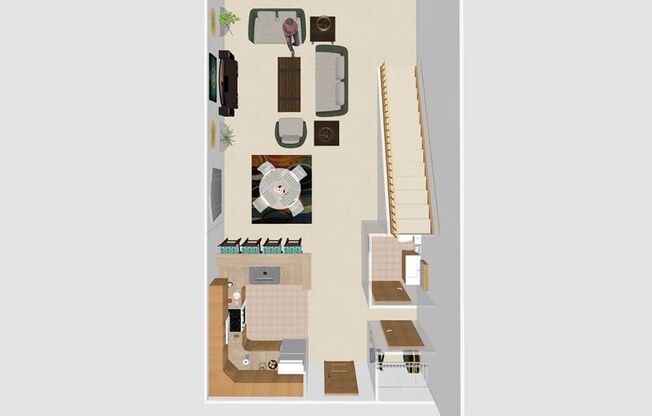 1 bed, 1.5 baths, 810 sqft, $1,480, Unit 290-309