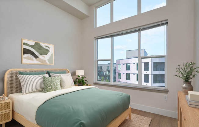 Bedroom with Hard Surface Flooring