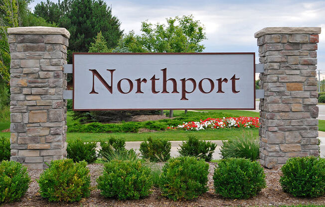 Entrance Sign at Northport Apartments, Macomb, MI