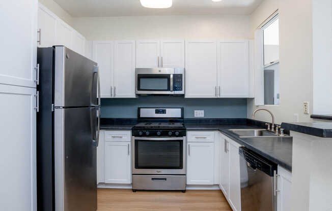 Kitchen with Stainless Steel Appliances