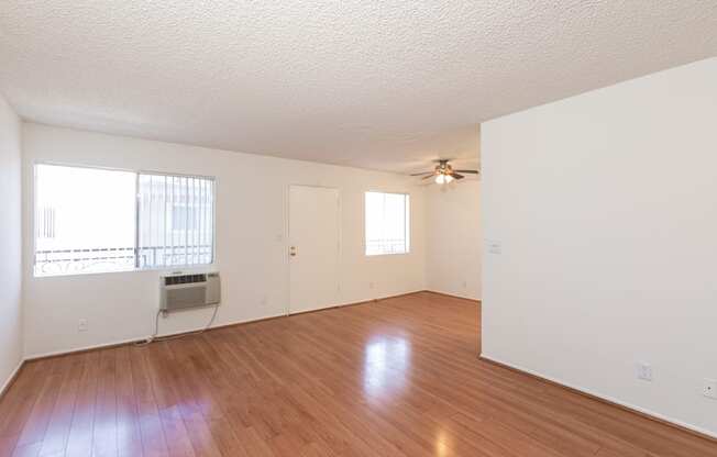 Living Room with Hardwood Floors