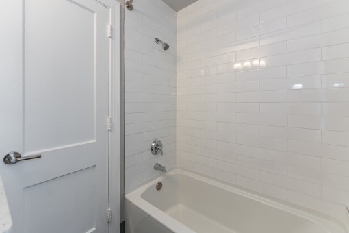 The Cary tile shower/tub