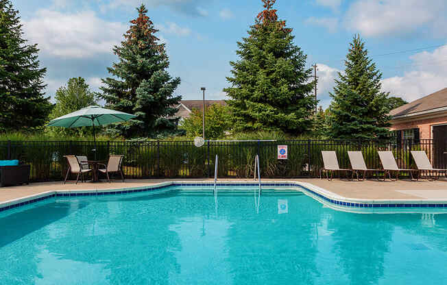 Sparkling Swimming Pool at Canton Club