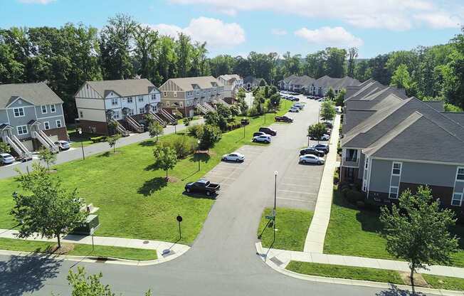 Townhomes and garden apartments located in Cornelius, North Carolina