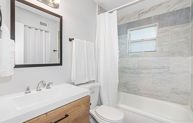 1 Bedroom, 1 Bath unit with outdoor amenities and walkability