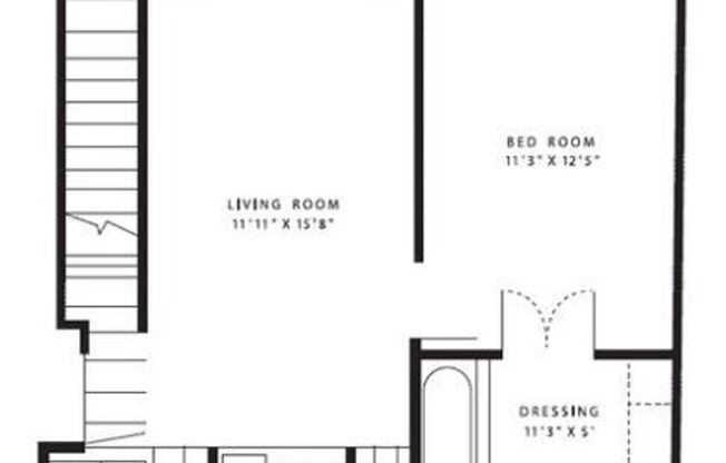 1 bed, 1 bath, 640 sqft, $1,415, Unit 06612