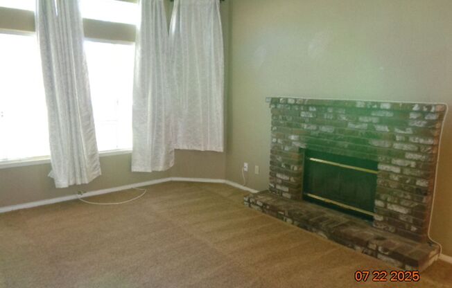 Cute single story home on cul-de-sac street built in 1989 with 1410 sq. ft