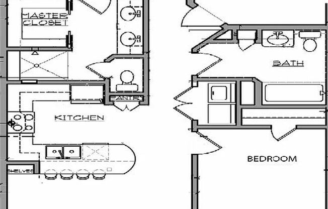 2 beds, 2 baths, 1,039 sqft, $1,275, Unit B202