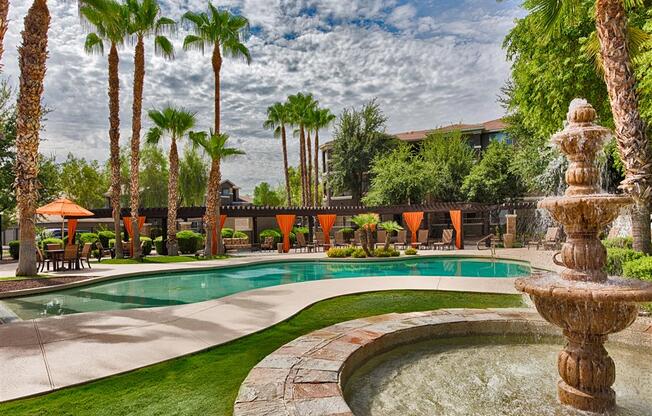 Stonebridge Ranch Apartment Homes for Rent in Chandler, AZ - Sparkling Swimming Pool