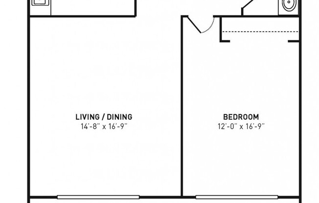 1 bed, 1 bath, 650 sqft, $1,280, Unit 08