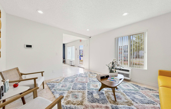 Experience the warmth and comfort of this sunlit modern living space.