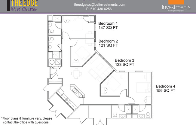 4 beds, 4 baths, 1,382 sqft, $1,570