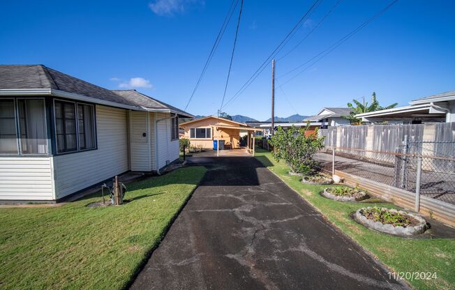 2 bd, 1 ba Single Family Home In Wahiawa