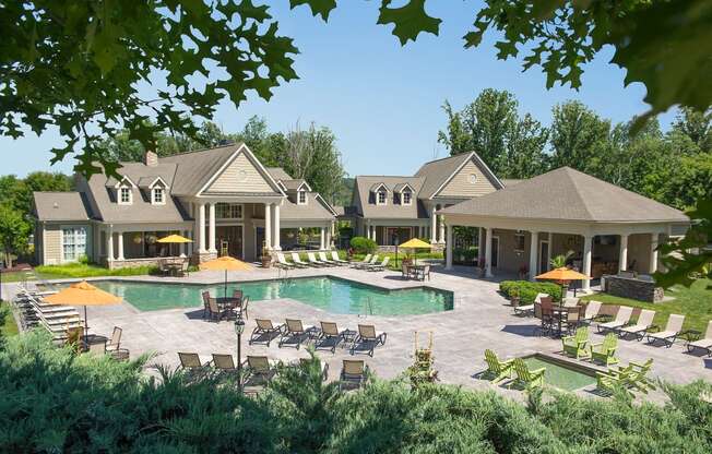 pool and sun deck