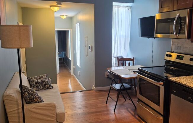 Beautiful 2-Bedroom Apartment Near Temple University | Central Air | Furnished Option Available | Internet Included