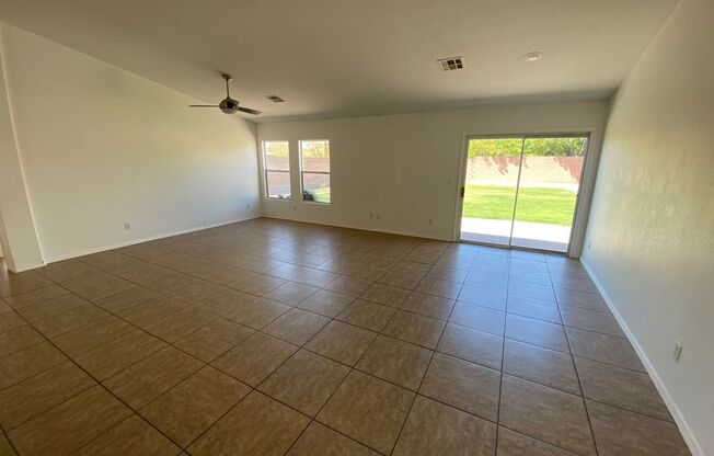 Beautiful one story home, 3 bedroom, 2 bathroom with all tile flooring located in Henderson