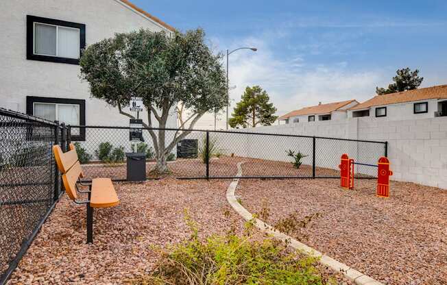 our apartments offer a dog park with plenty of room to run and play