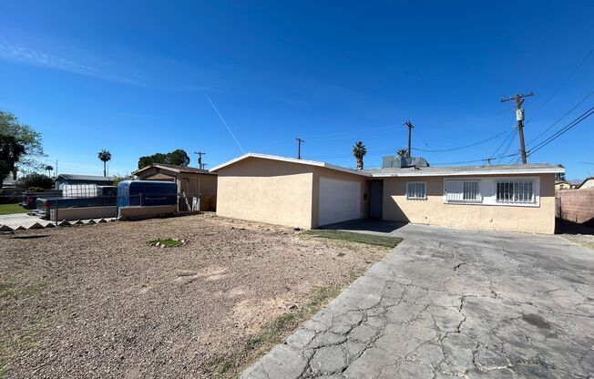 No HOA! 3 Bedroom 2 Bathroom House!