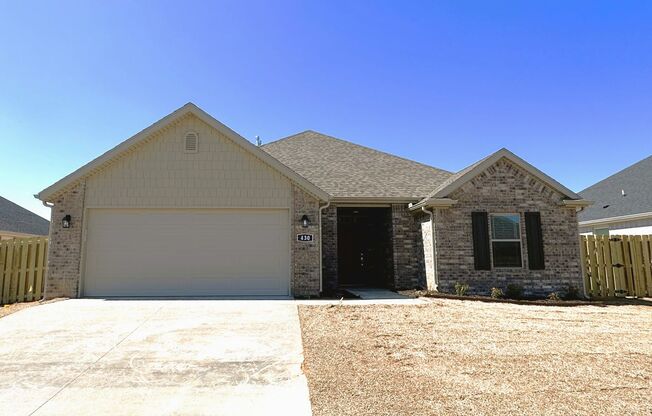 3b/2b Home in Centerton - Southwinds Subdivision