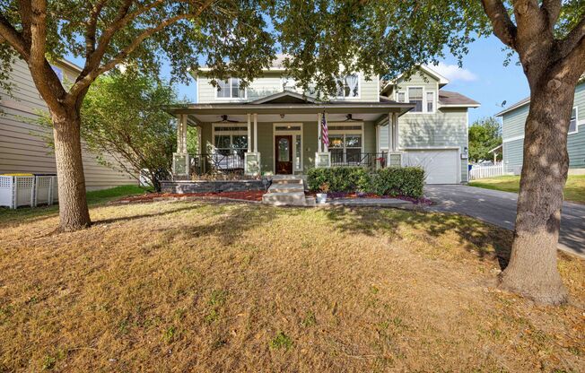 Spacious 4-Bedroom 4-Bathroom + Office in Cibolo, TX!