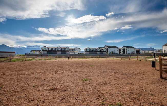 Dog Park at Pet Friendly Colorado Apartments
