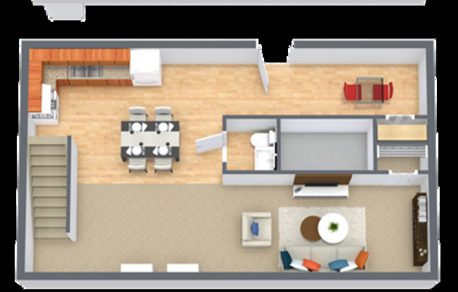 2 beds, 1.5 baths, 1,200 sqft, $1,380, Unit 8179-00