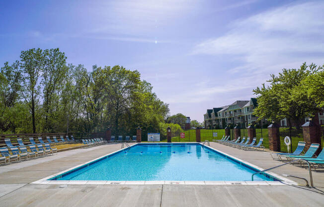 Large Pool with Wi Fi at Wingate Apartments, Kentwood, MI