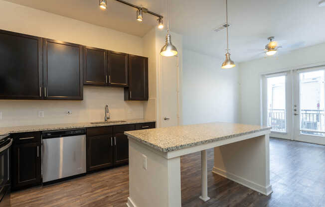 Kitchen with Stainless Steel Appliances