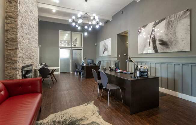 This is a photo of the Leasing Office at The Biltmore Apartments, in Dallas, TX.