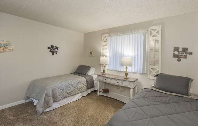 Beautiful Bright Bedroom With Wide Windows at The Glen at Briargate, Colorado Springs