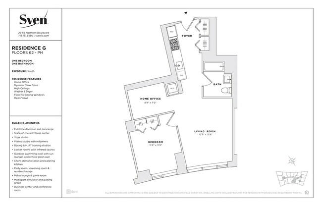 1 bed, 1 bath, $4,578, Unit 70G