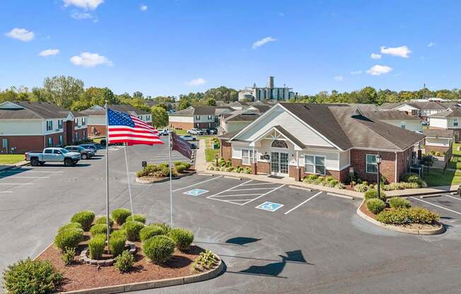 Aerial View of Clubhouse