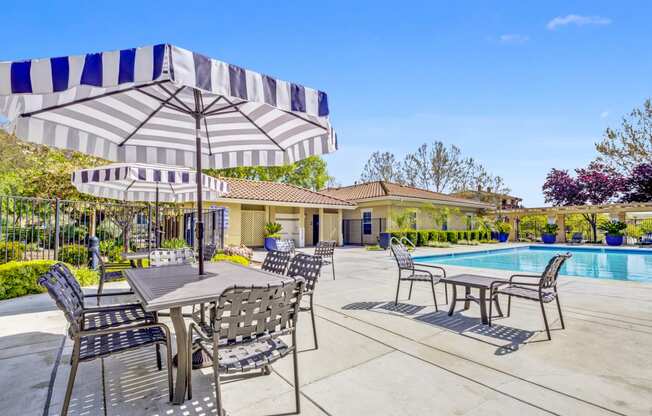 take a dip in the pool at villas at houston levee west apartments in cord