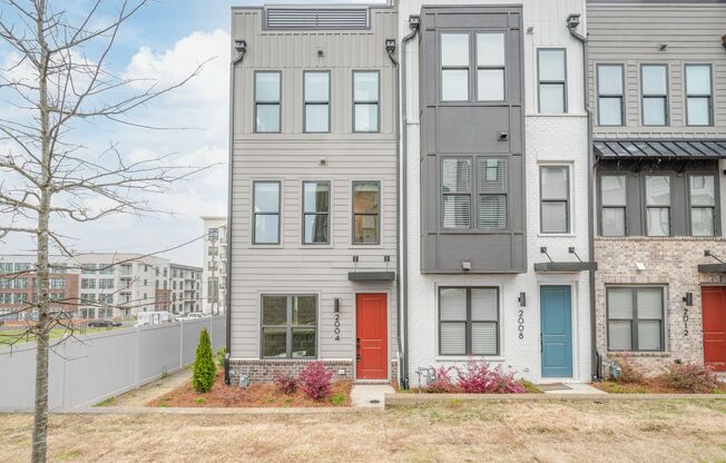 Luxury New Construction Townhome in South End!
