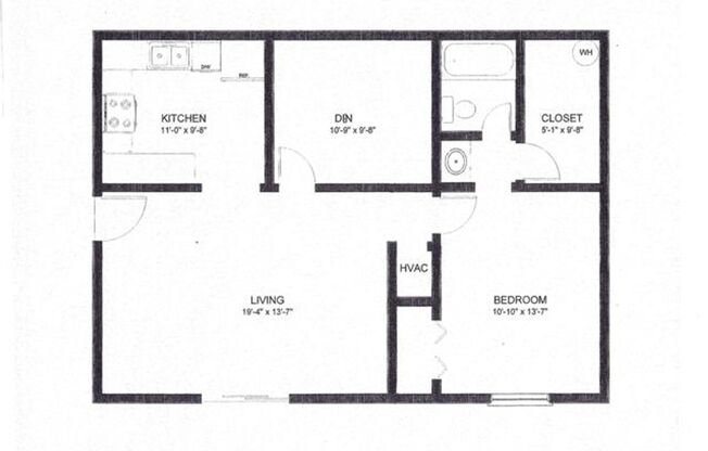 1 bed, 1 bath, 721 sqft, $1,000, Unit 803-B High meadow ln