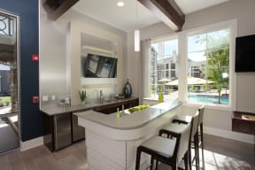 Poolside clubhouse | Village at Terra Bella