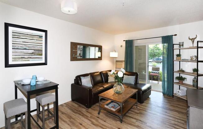 Modern Living Room at Copper Run at Reserve, Montana