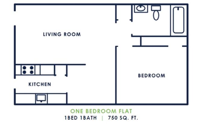 1 bed, 1 bath, 800 sqft, $1,169, Unit 10