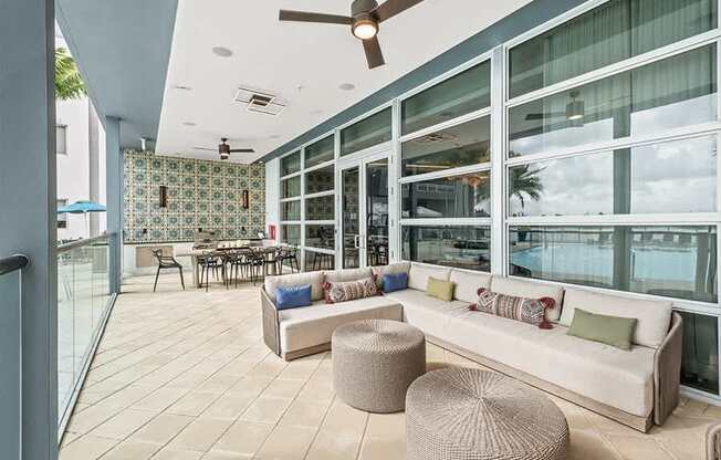 Simply lounge or enjoy a meal on our covered patio