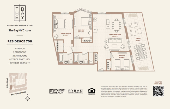 3 beds, 2 baths, $5,250, Unit APT. 708