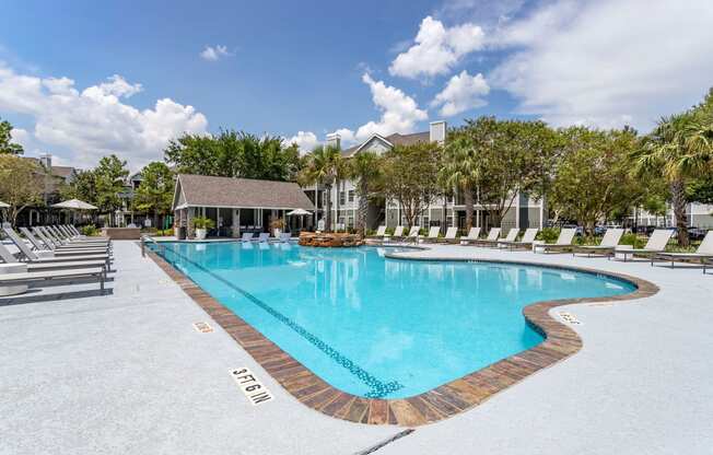 the swimming pool at the reserve by the lake at Reserve by the Lake, Houston, TX, 77084