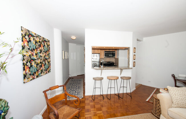 1 bed, 1 bath, 748 sqft, $6,100, Unit 3B