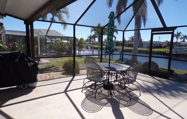 FURNISHED SHORT TERM RENTAL IN PUNTA GORDA ISLES