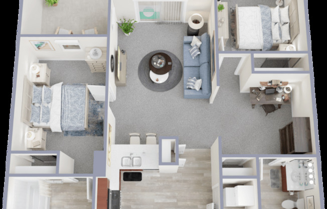 2 beds, 2 baths, 911 sqft, $3,275